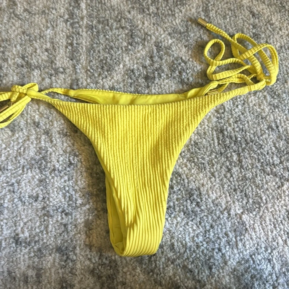 Monday Swimwear Yellow Bikini Bottoms